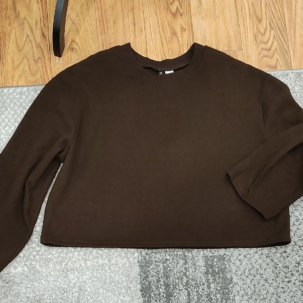 H&M Dark Brown Knit Sweater